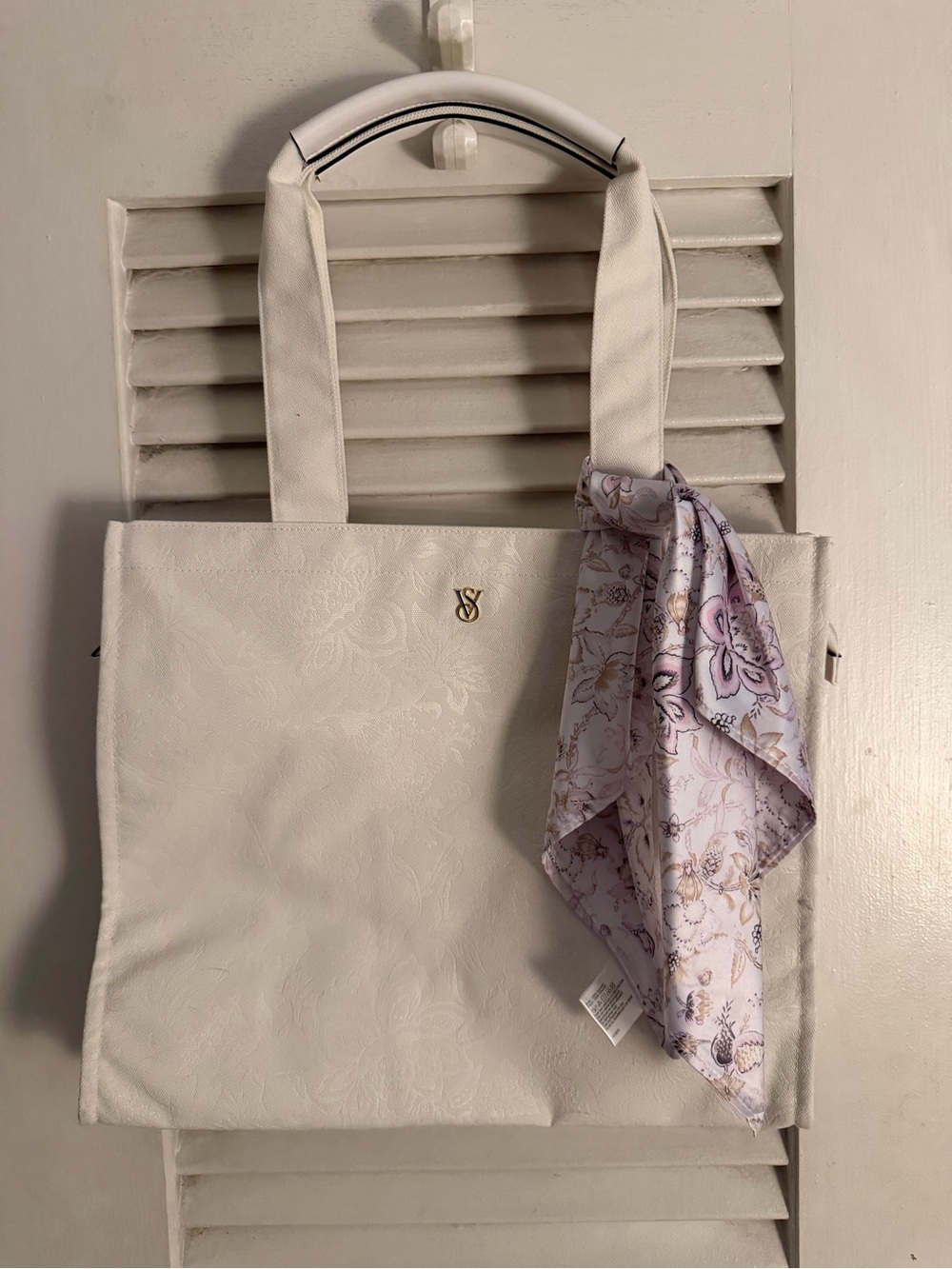 Victoria’s Secret White Tote Bag